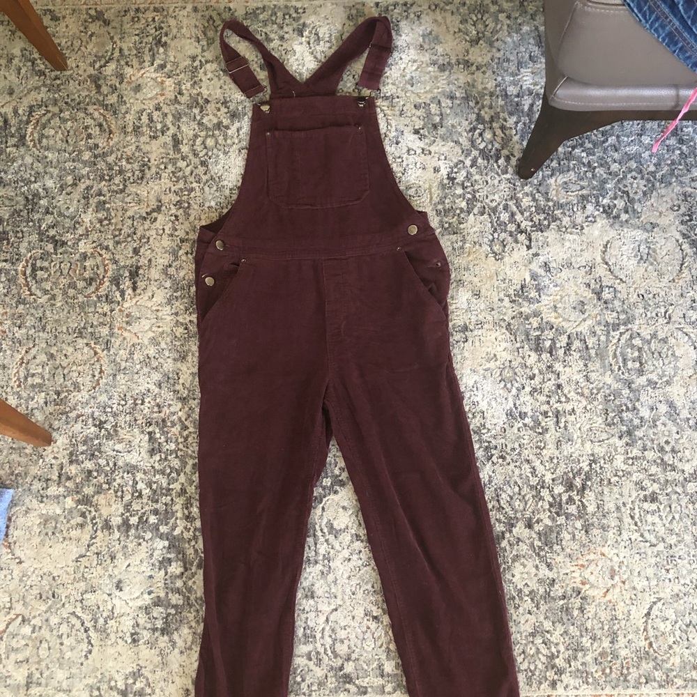 Corduroy overalls